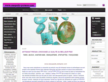 Tablet Screenshot of escapade-persane.com